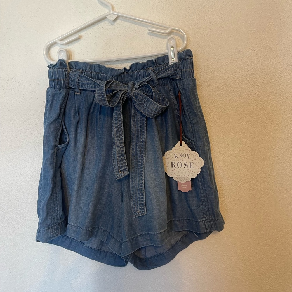 Small denim shorts NWT
